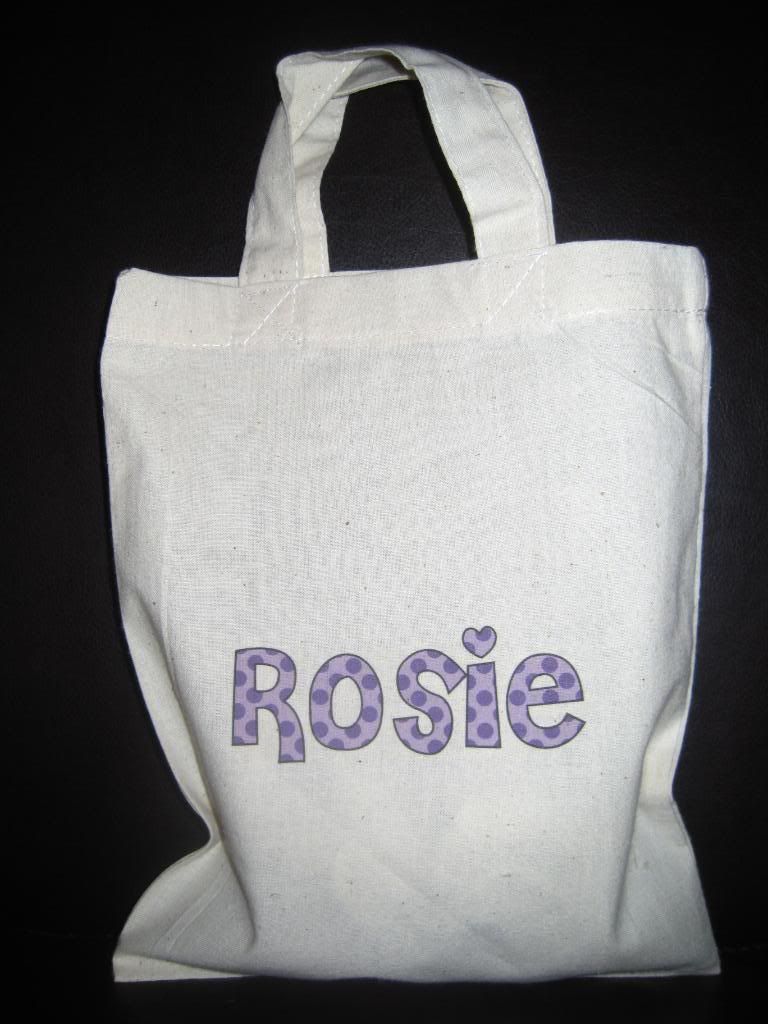 cotton fabric party gift bag wedding personalised